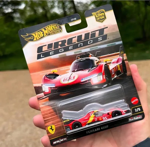 HOTWHEELS PREMIUM FERRARI 499P 1/64 CIRCUIT LEGENDS