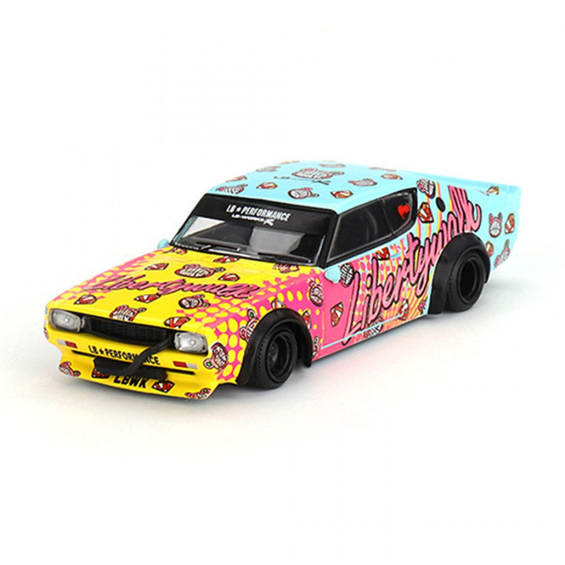 Mini GT 1:64 Nissan Skyline Kenmeri Liberty Walk LBWK KUMA – Exclusivas de MiJo Blister