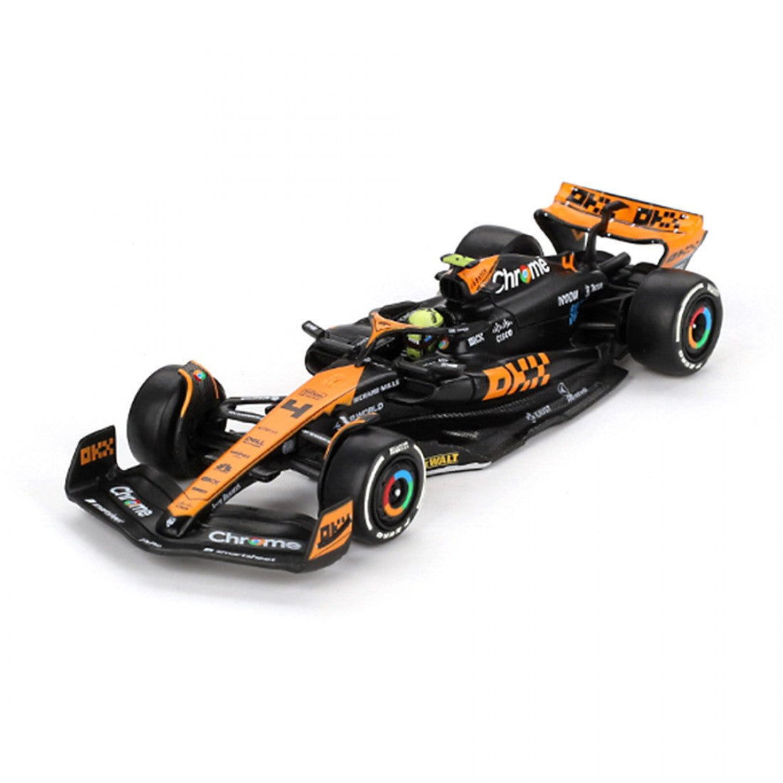 Mini GT 1:64 McLaren MCL60 #4 Lando Norris 2.º puesto en el GP de Japón de F1 2023 – Exclusivas de MiJo Blister