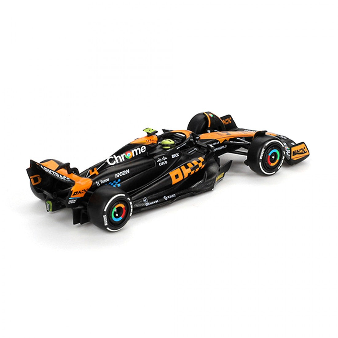 Mini GT 1:64 McLaren MCL60 #4 Lando Norris 2.º puesto en el GP de Japón de F1 2023 – Exclusivas de MiJo Blister