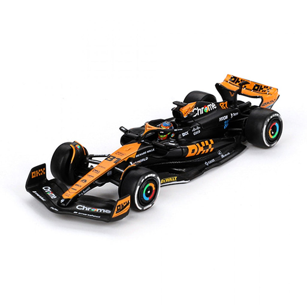Mini GT 1:64 McLaren MCL60 #81 Oscar Piastri 3.er puesto en el GP de Japón de F1 2023 – Exclusivas de MiJo Blister