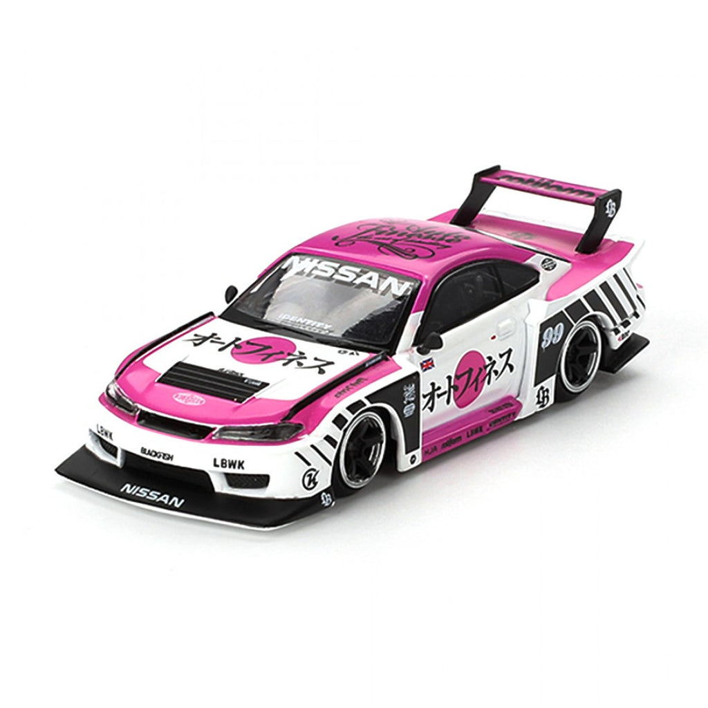 Mini GT 1:64 Nissan LB-Super Silhouette S15 SILVIA Auto Finesse SEMA 2023 – Exclusivas Mijo Blister