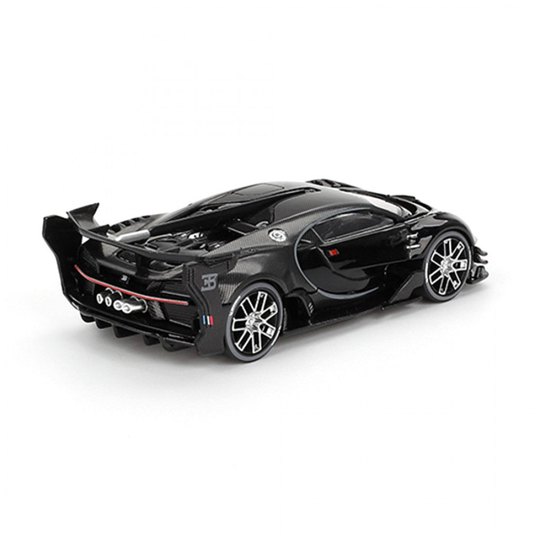 Mini GT 1:64 Bugatti Vision Gran Turismo – Negro – Exclusivos de Mijo Blister