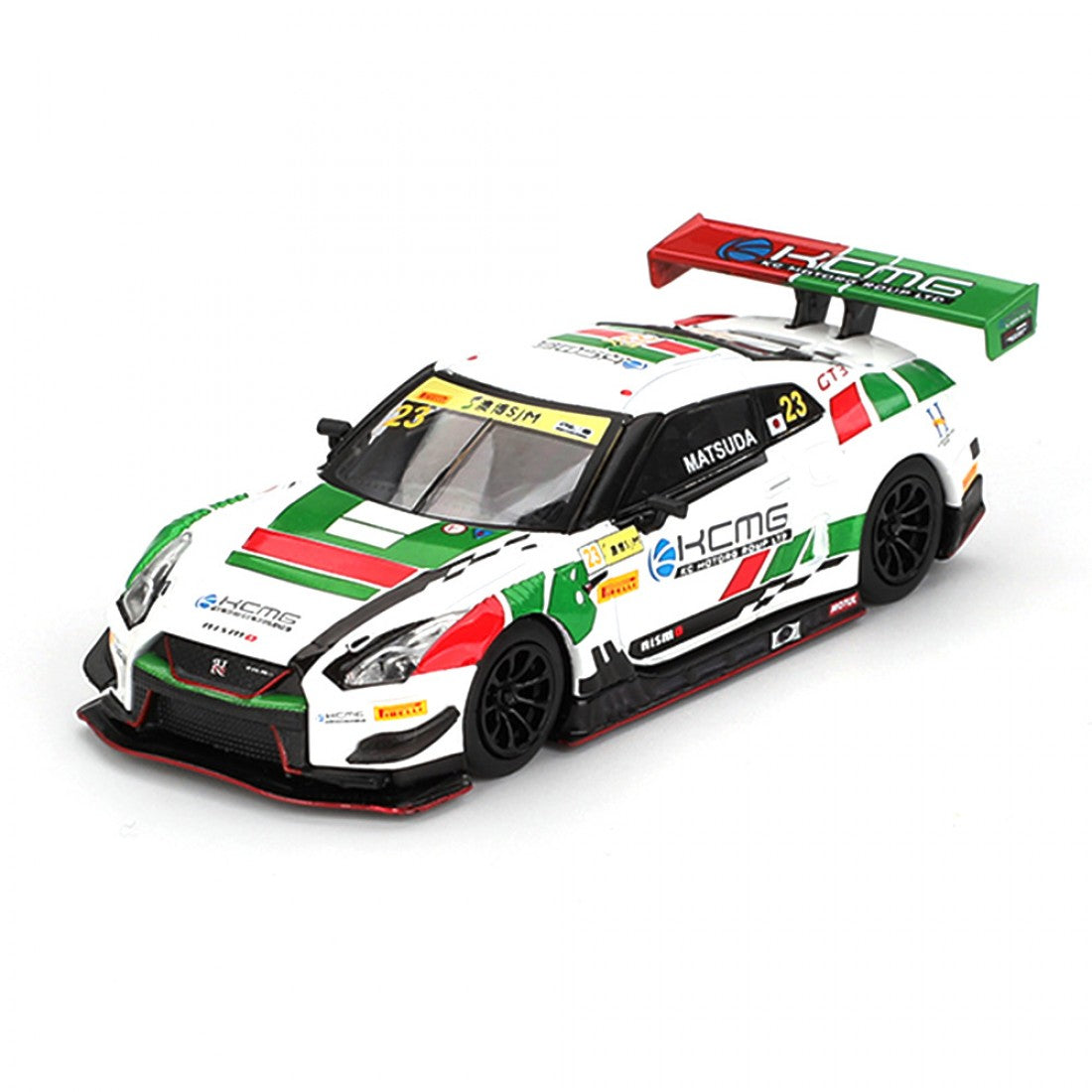 Mini GT 1:64 Nissan GT-R NISMO GT3 #23 KCMG Copa del Mundo FIA GT 2018 Macao Blister