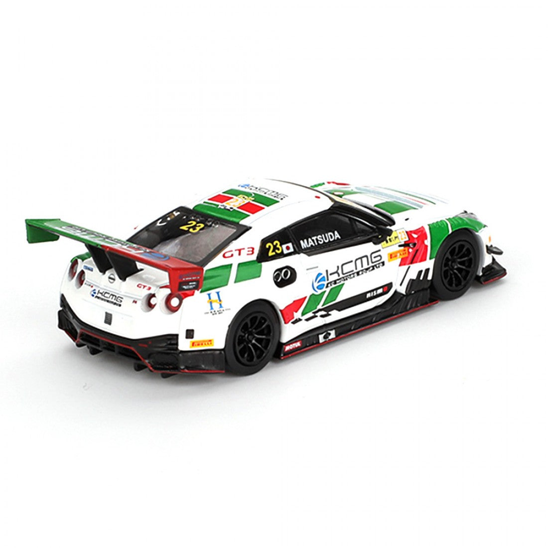 Mini GT 1:64 Nissan GT-R NISMO GT3 #23 KCMG Copa del Mundo FIA GT 2018 Macao Blister
