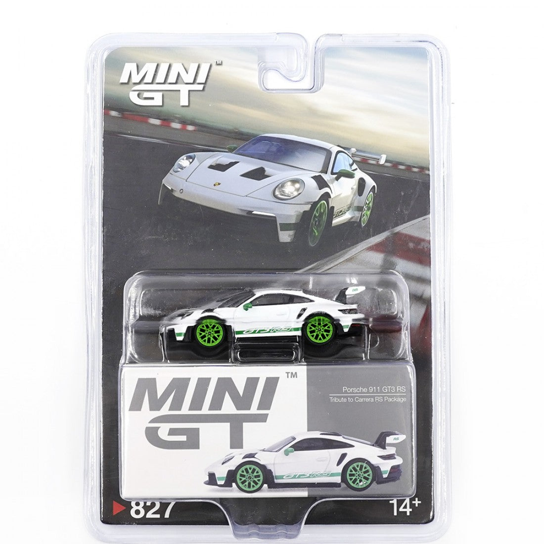 Mini GT 1/64 Porsche 911 992 GT3 RS Tribute to Carrera RS Blister