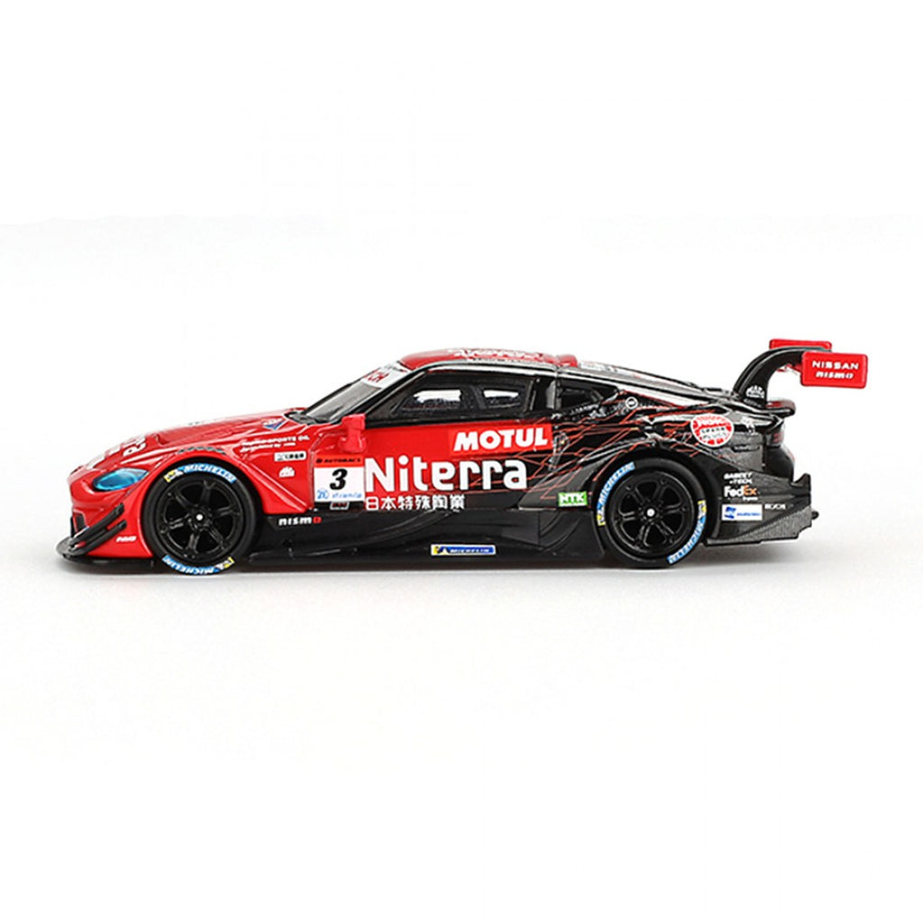 Mini GT 1:64 Exclusivo de Japón Nissan Z GT500 #3 “Niterra MOTUL Z” NDDP RACING 2023 SUPER GT SERIES Series Blister