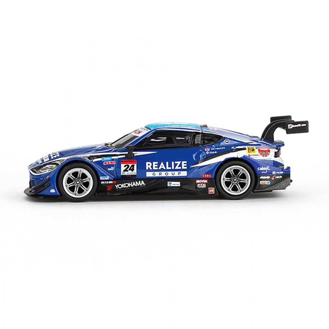 Mini GT 1/64 Nissan Z GT500 #24 REALIZE CORPORTATION ADVAN Z KONDO RACING 2023 SUPER GT Embalaje en blíster
