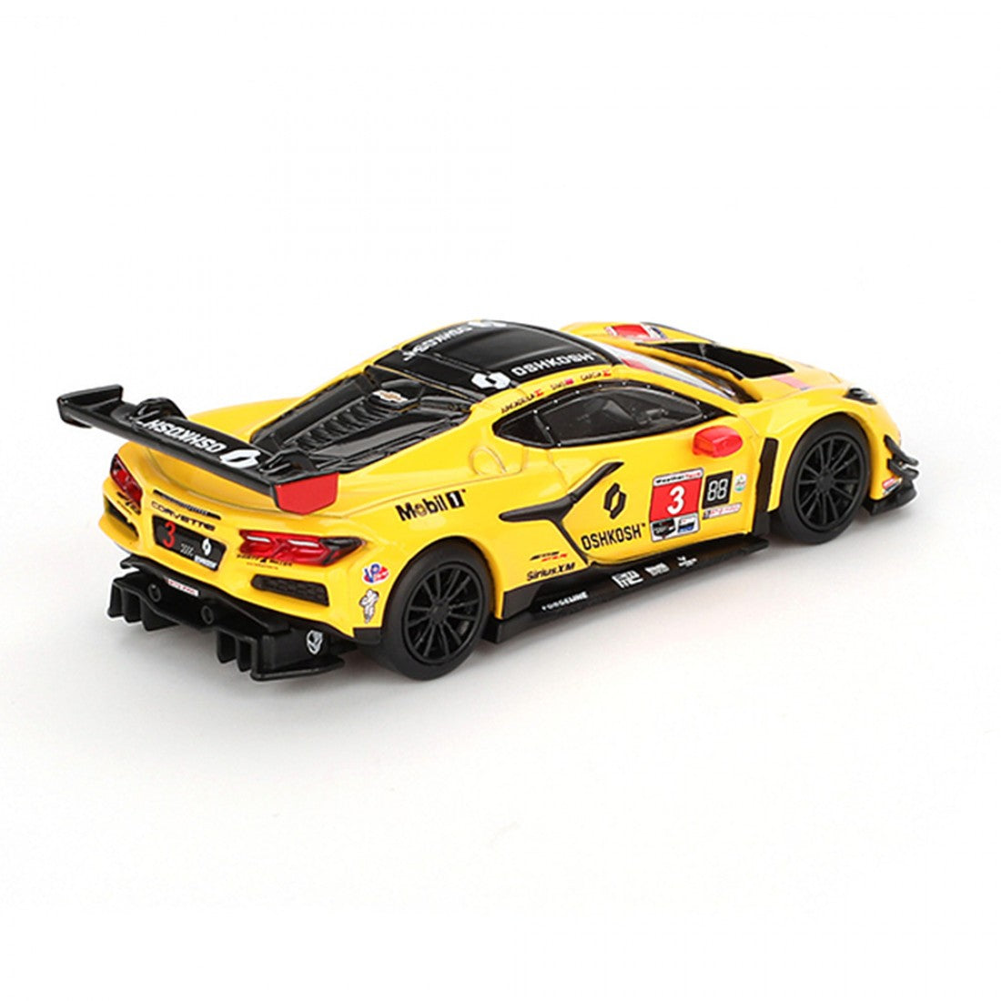 Mini GT 1:64 Chevrolet Corvette Z06 GT3.R #3 Corvette Racing de Pratt Miller Motorsports 24 Horas de Daytona IMSA 2024 Blister