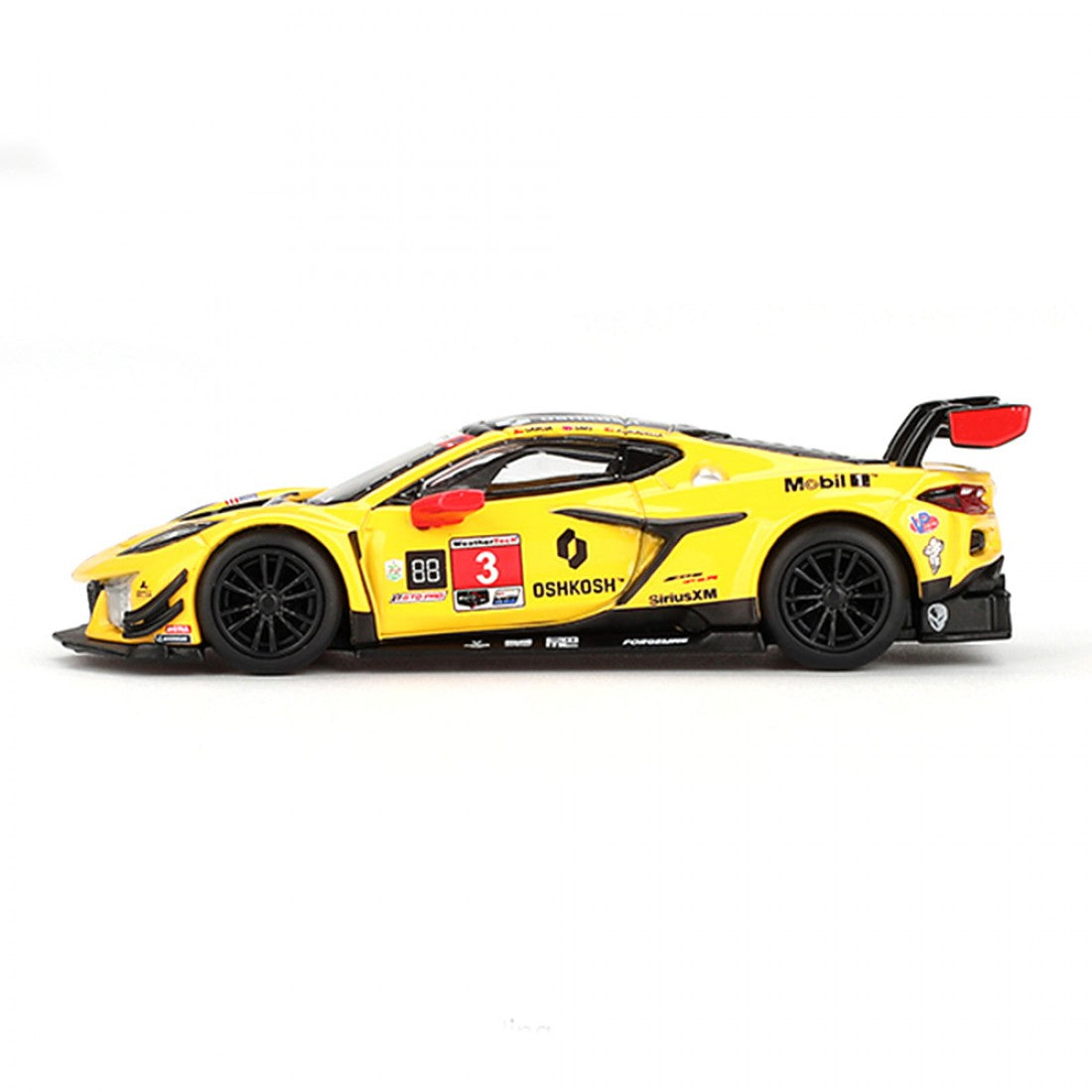 Mini GT 1:64 Chevrolet Corvette Z06 GT3.R #3 Corvette Racing de Pratt Miller Motorsports 24 Horas de Daytona IMSA 2024 Blister