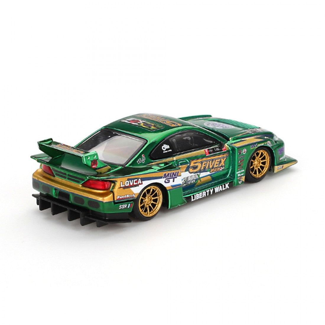 Mini GT 1:64 Nissan LB-Super Silhouette S15 SILVIA LBWK 2024 Fausto Racing Blister