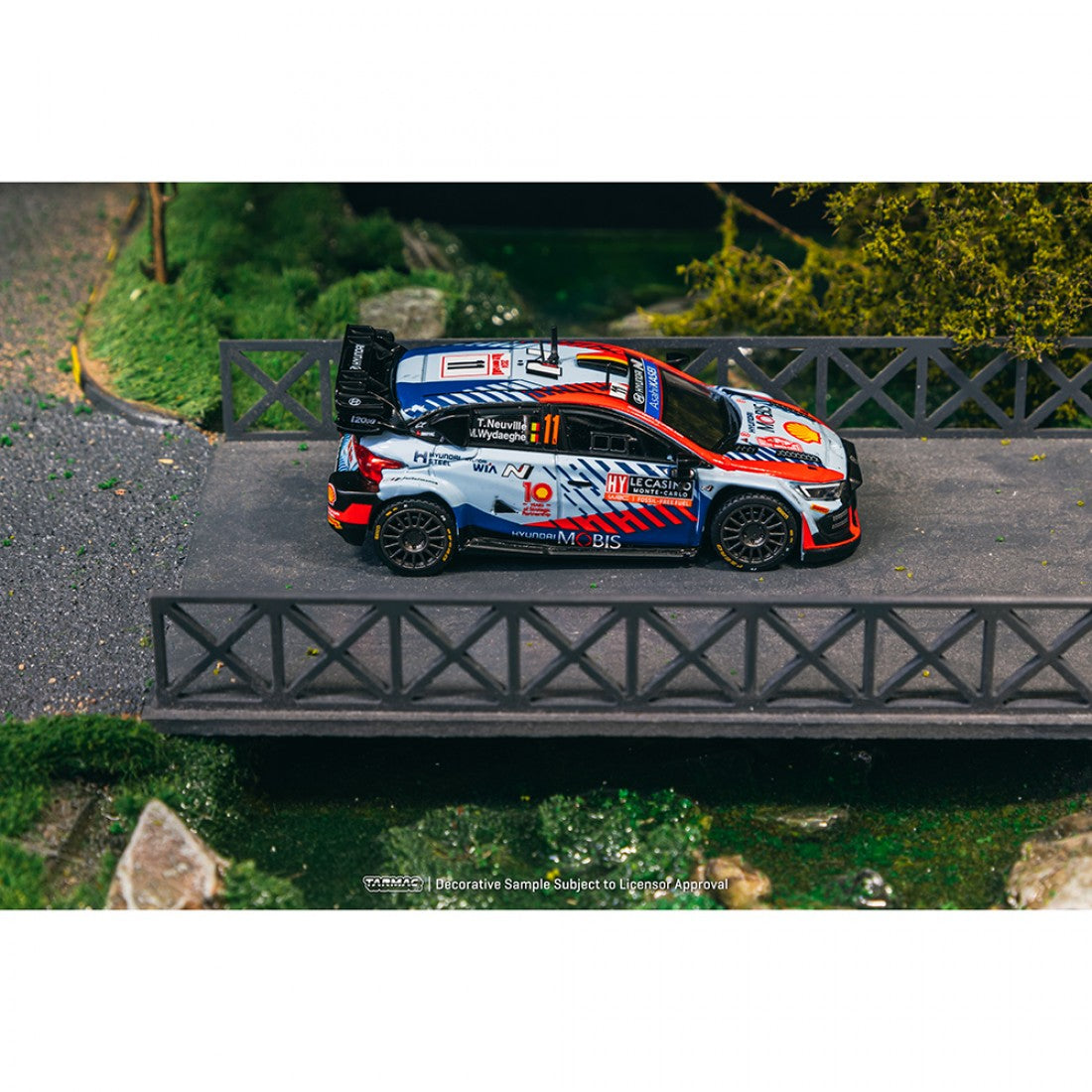 Tarmac Works 1/64 Hyundai i20 N Rally1 Hybrid Rallye Monte-Carlo 2024 Winner