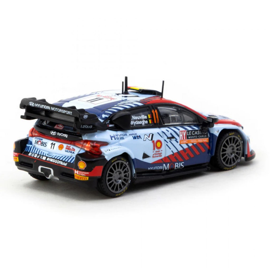 Tarmac Works 1/64 Hyundai i20 N Rally1 Hybrid Rallye Monte-Carlo 2024 Winner