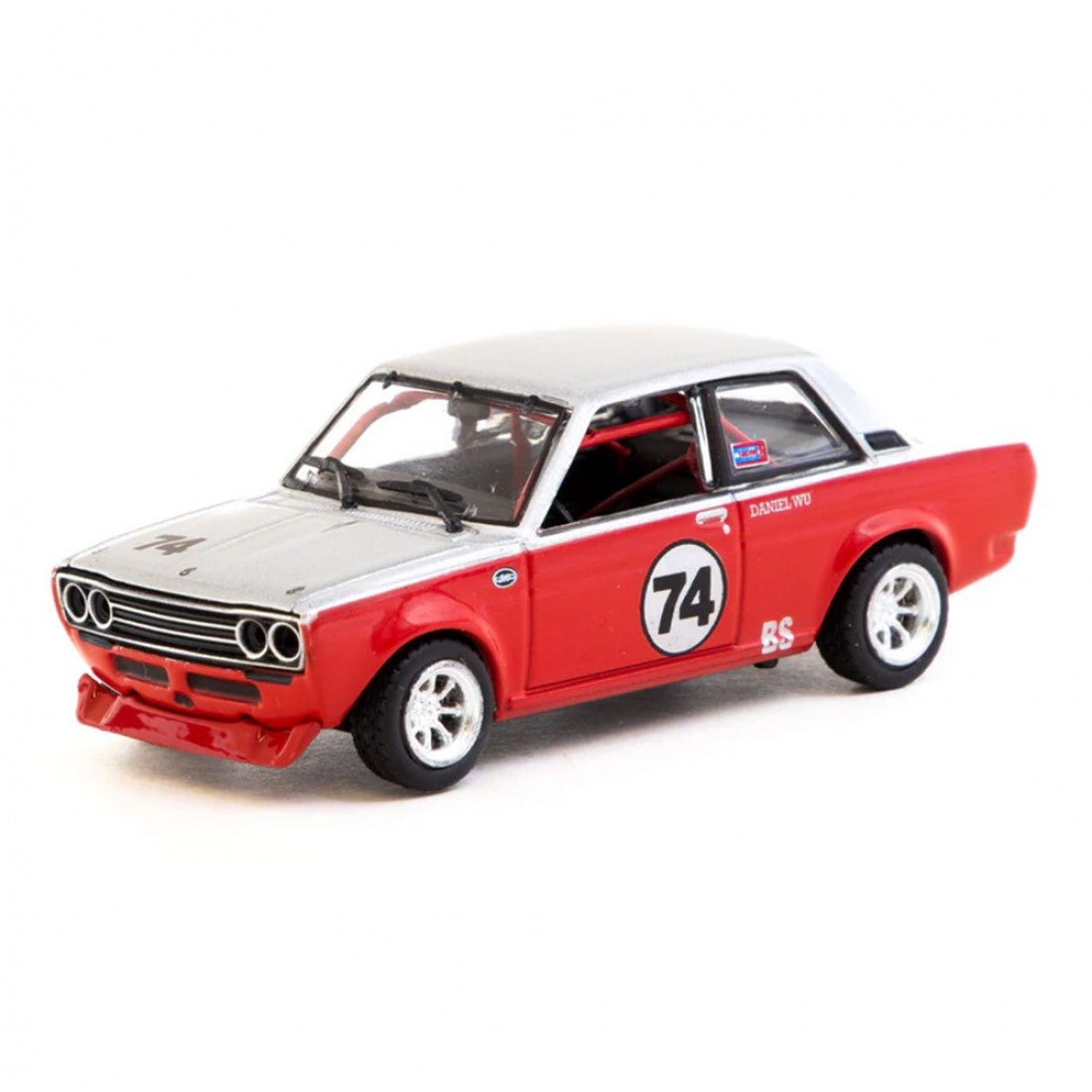 Tarmac Works 1/64 Datsun 510 Trans-Am B-Sedan 2.5 Challenge 2023 Daniel Wu