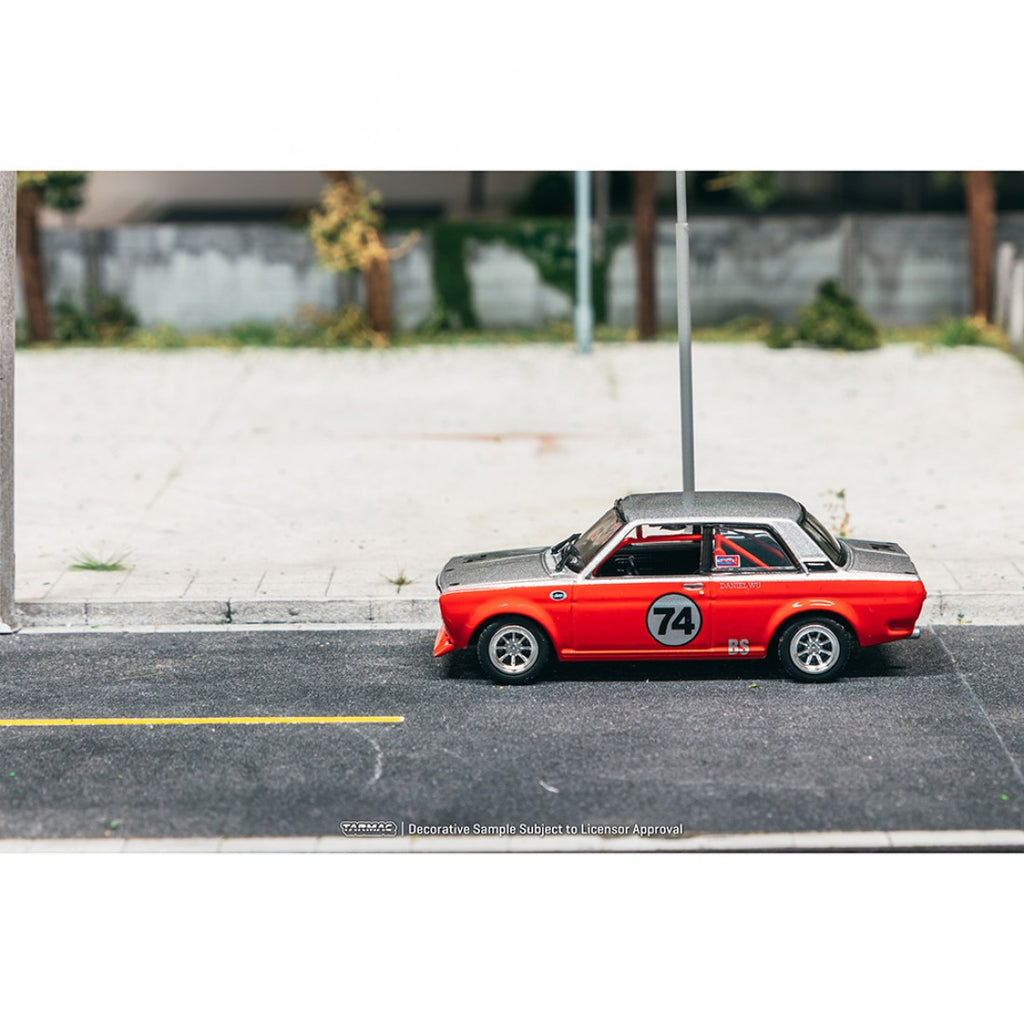 Tarmac Works 1/64 Datsun 510 Trans-Am B-Sedan 2.5 Challenge 2023 Daniel Wu