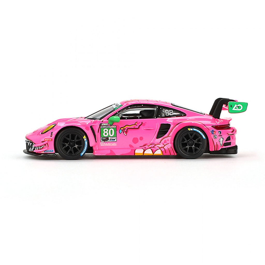 Mini GT 1/64 Porsche 911 GT3 R #80 AO Racing 2023 IMSA VIRginia Roxy