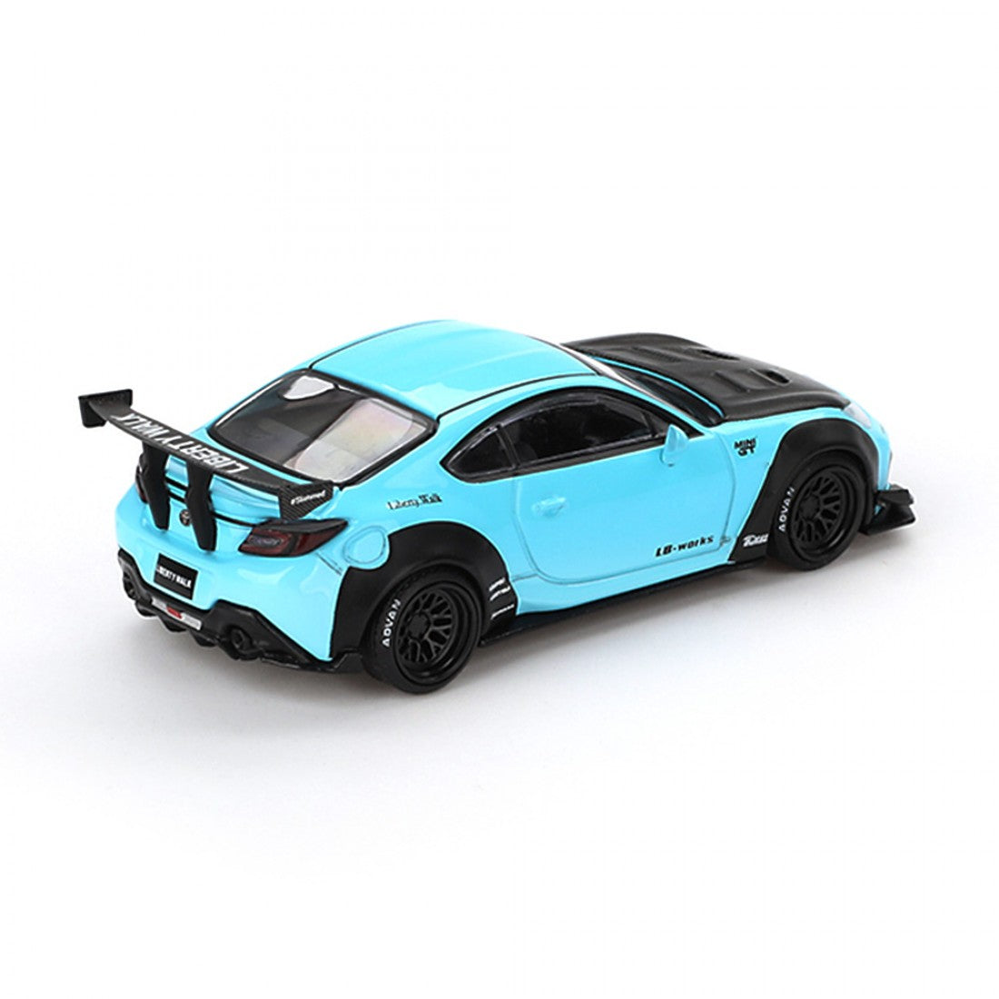 Mini GT 1:64 Toyota GR86 LB-Nation – Azul Bebé Blister