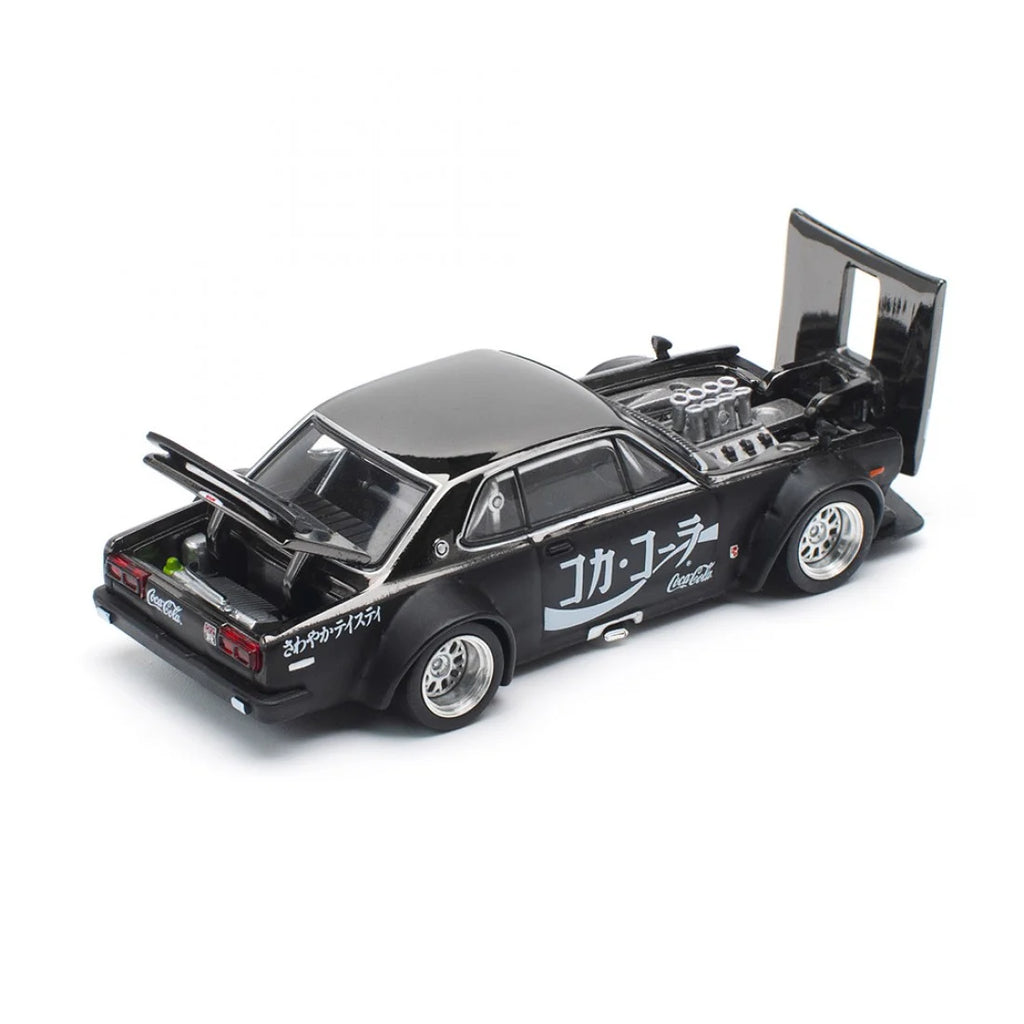 Poprace 1/64 日產 Nissan Skyline GT-R DRIFT HAKOSUKA COCA COLA ZERO Japan