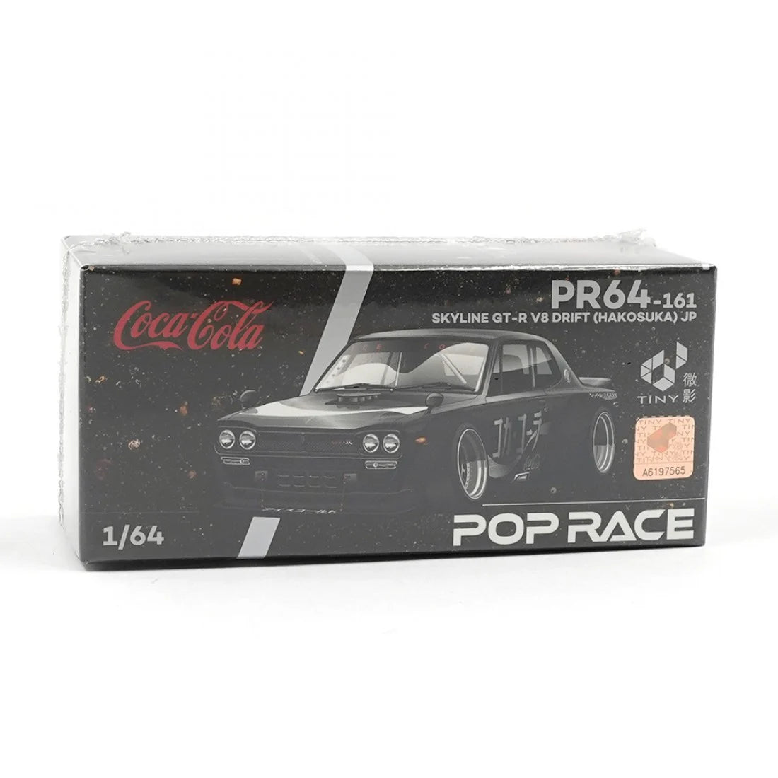 Poprace 1/64 日產 Nissan Skyline GT-R DRIFT HAKOSUKA COCA COLA ZERO Japan