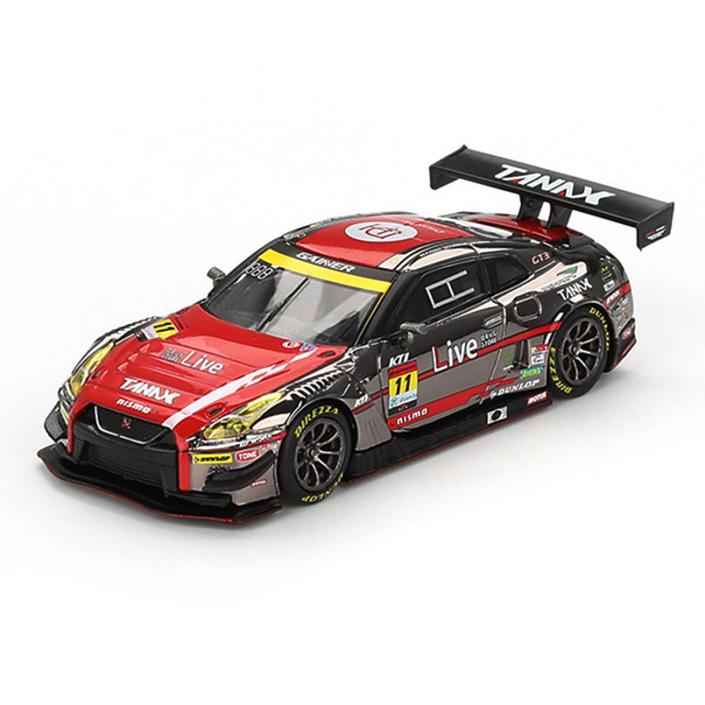 Mini GT 1:64 Exclusivo de Japón Nissan GT-R NISMO GT3 #11 “GAINER TANAX GT-R” GAINER 2023 SUPER GT SERIES Blister