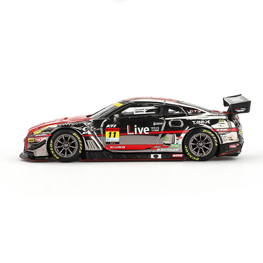 Mini GT 1:64 Exclusivo de Japón Nissan GT-R NISMO GT3 #11 “GAINER TANAX GT-R” GAINER 2023 SUPER GT SERIES Blister