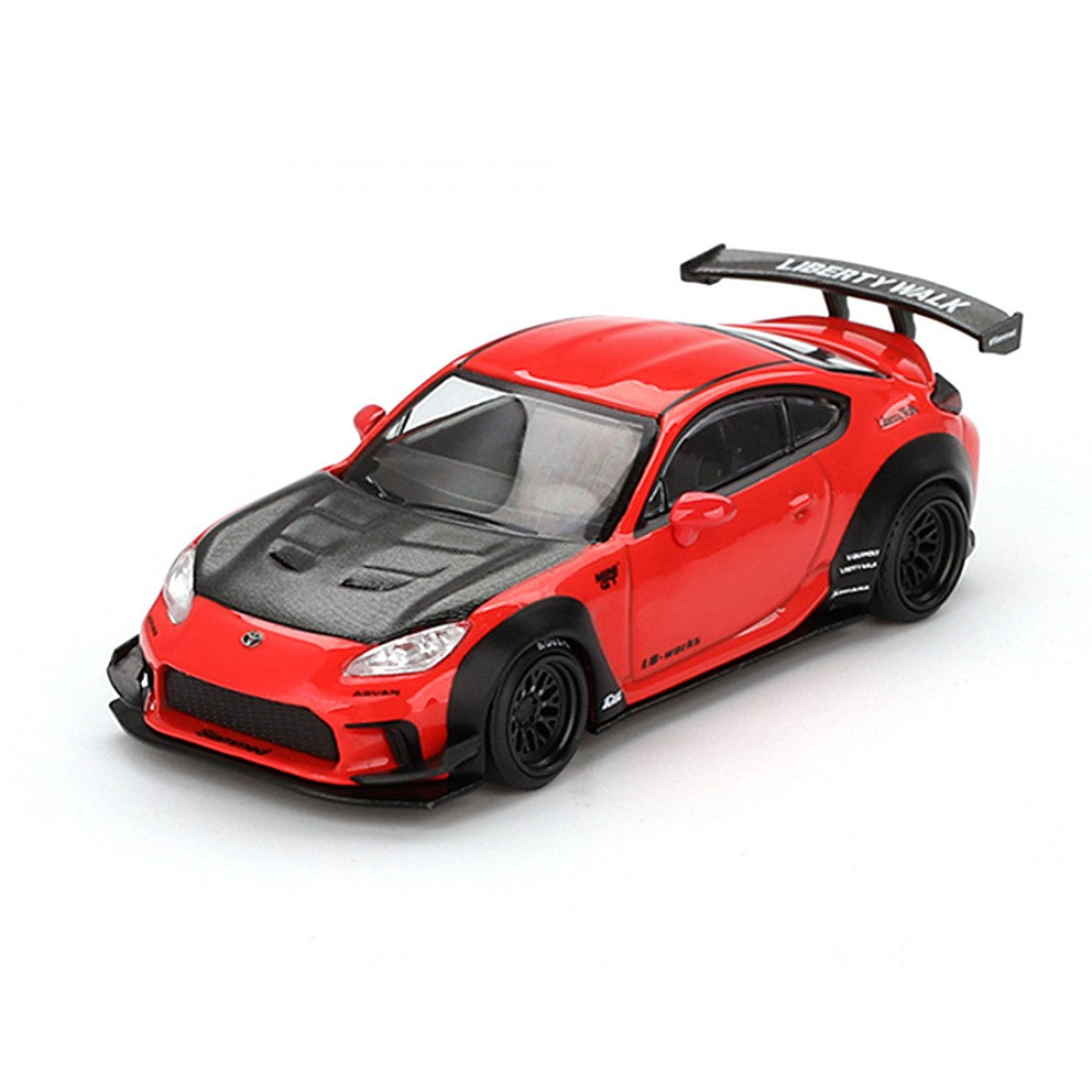 Mini GT 1:64 Toyota GR86 LB-Nation – Rojo Blister