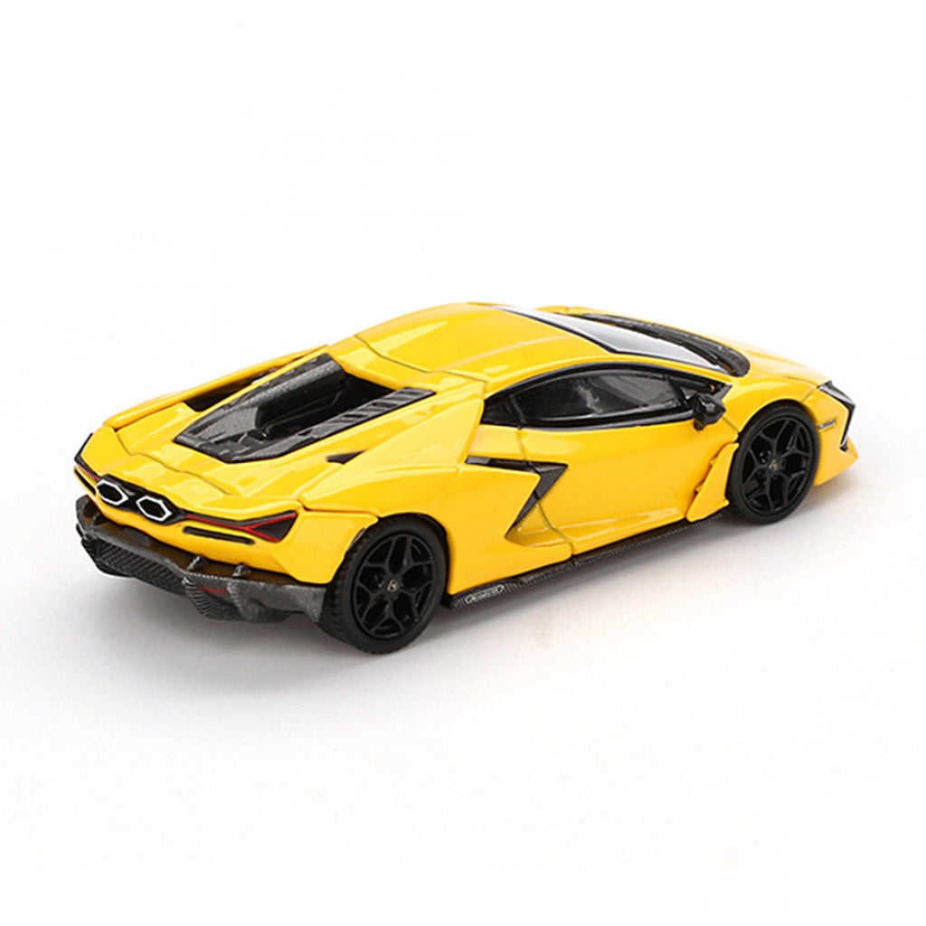 Mini GT 1:64 Lamborghini Revuelto – Amarillo Giallo (PRESENTACIÓN EN BLISTER)
