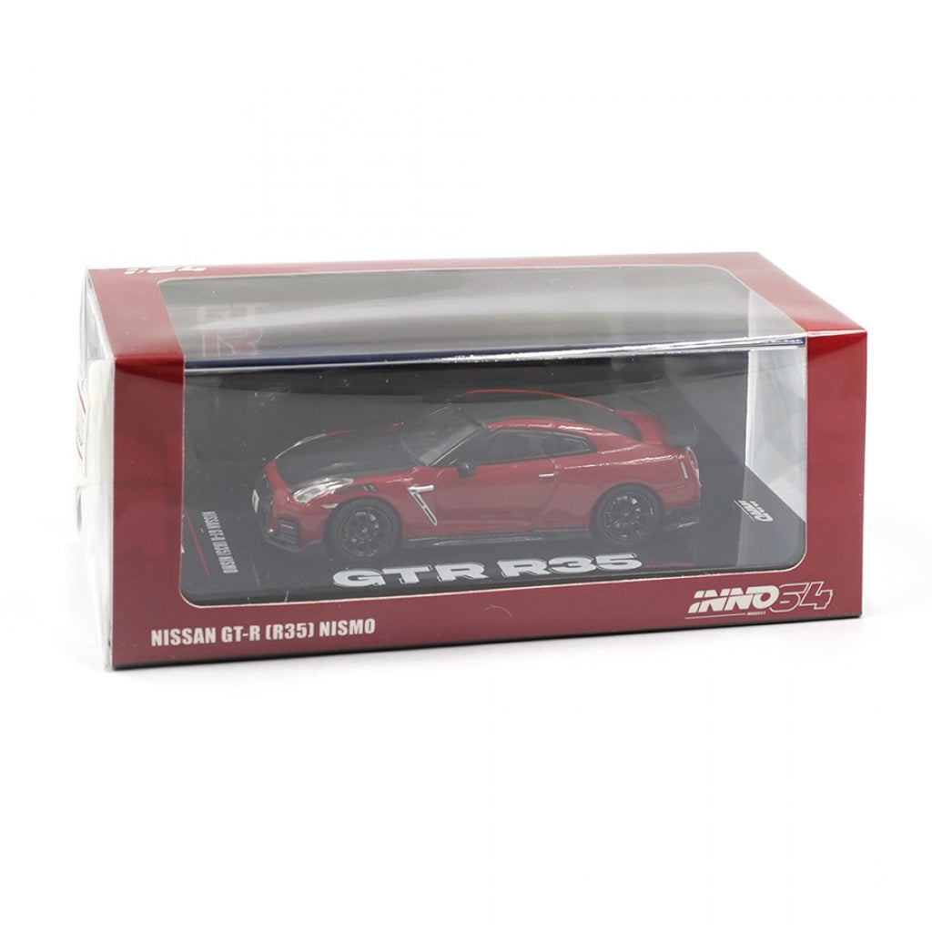 Inno64 1/64 Nissan GT-R R35 NISMO Red Diecast Scale Model Car