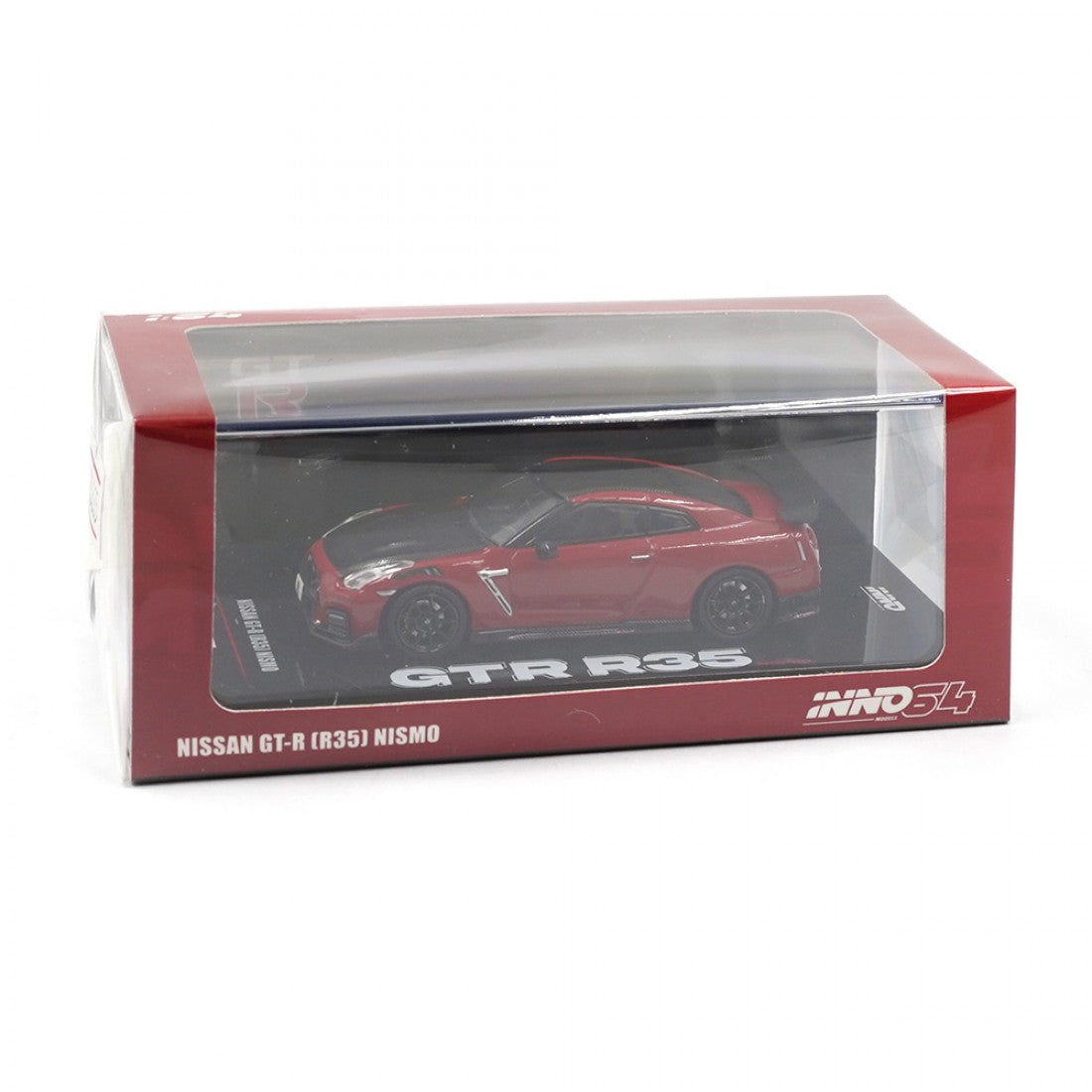 Inno64 1/64 Nissan GT-R R35 NISMO Red Diecast Scale Model Car