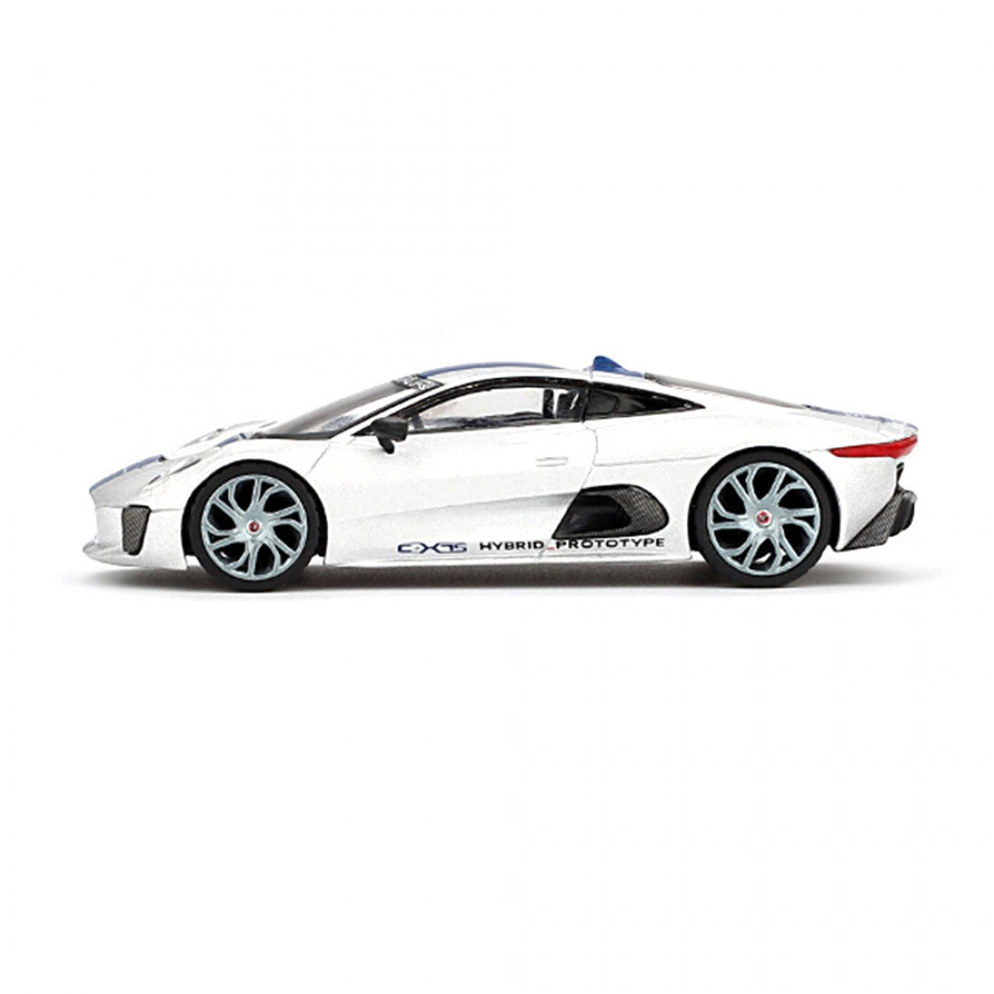 Mini GT Jaguar C-X75 1/64 Plata RHD Embalaje Blíster