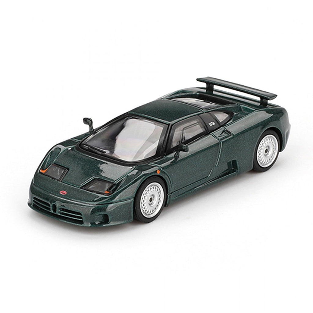 Mini GT 1:64 Bugatti EB110 GT – Verde Scuro Blister