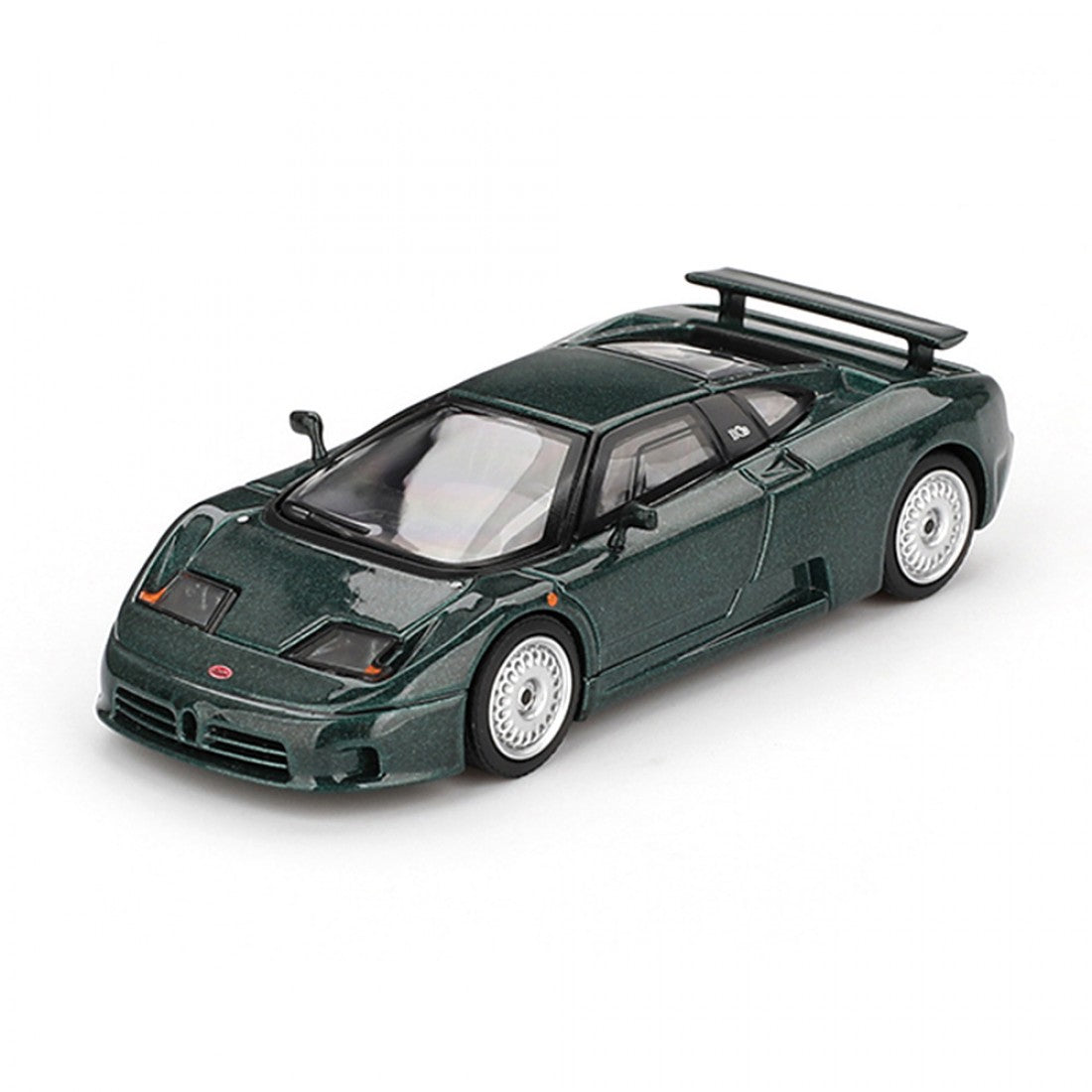 Mini GT 1:64 Bugatti EB110 GT – Verde Scuro Blister