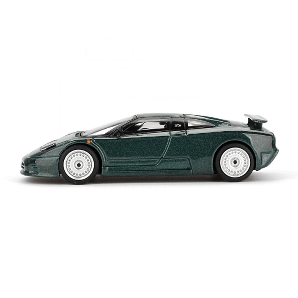 Mini GT 1:64 Bugatti EB110 GT – Verde Scuro Blister