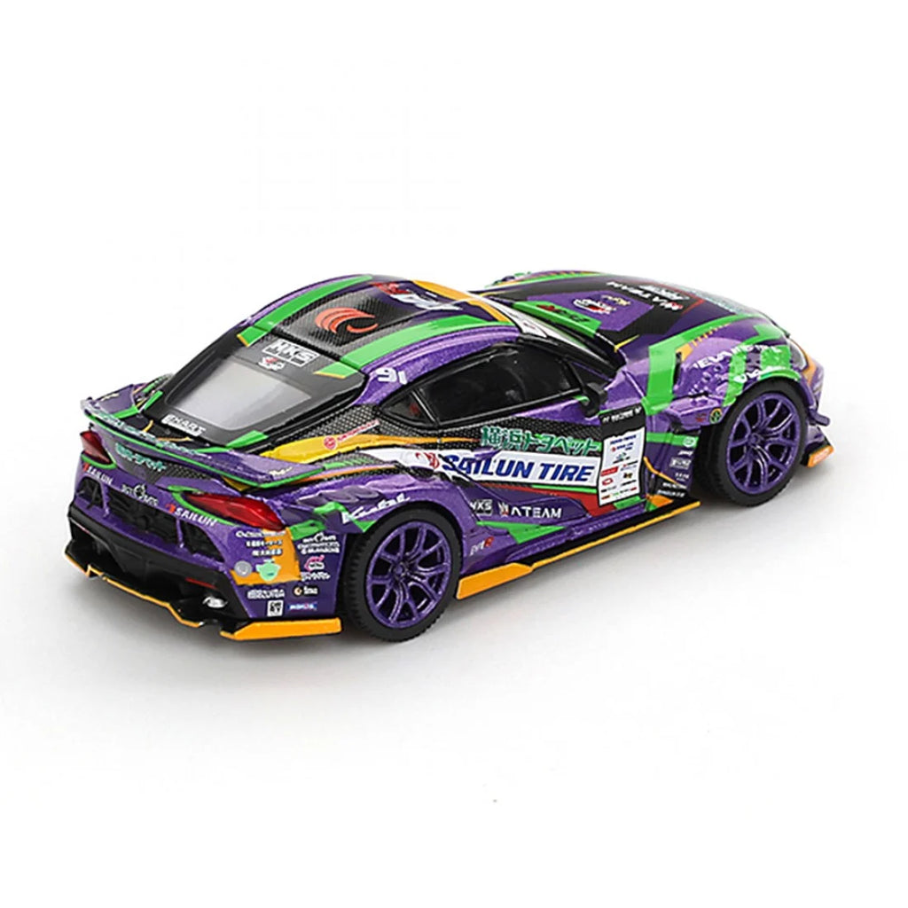 Mini GT 1/64 Toyota GR Supra KUHL 2021 D1GP EVANGELION RACING D1