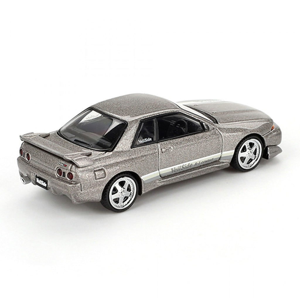 Mini GT 1:64 Nissan Skyline GT-R (R32) Veilside Combat CI – Gris Veilside Combat Blister