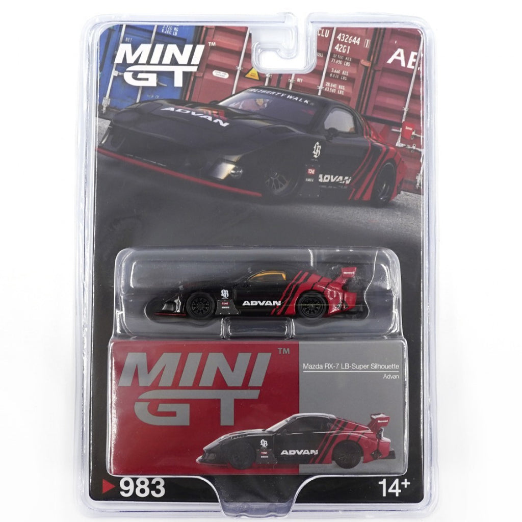 Mini GT 1:64 Mazda RX-7 LB-Super Silhouette Advan Blister