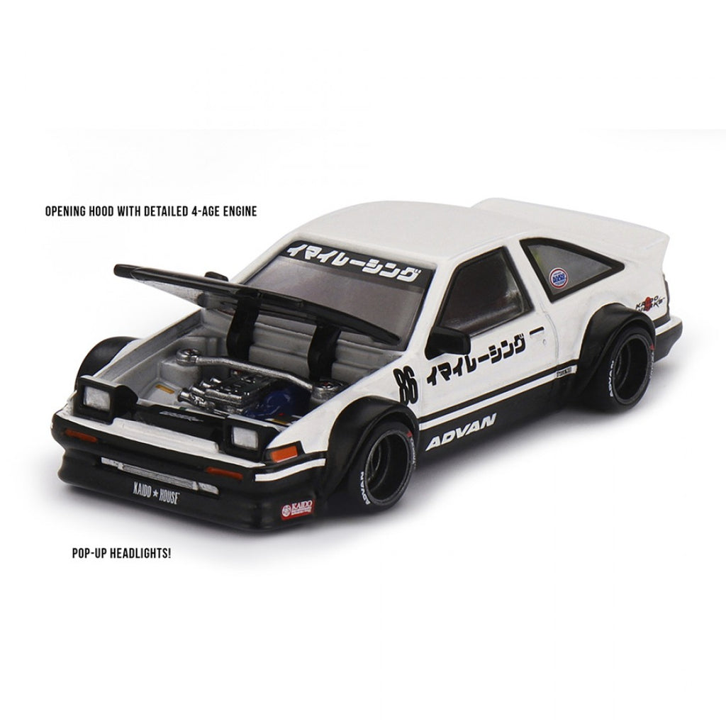 KAIDO HOUSE 1/64 TOYOTA AE86 SPRINTER TRUENO STREET V1