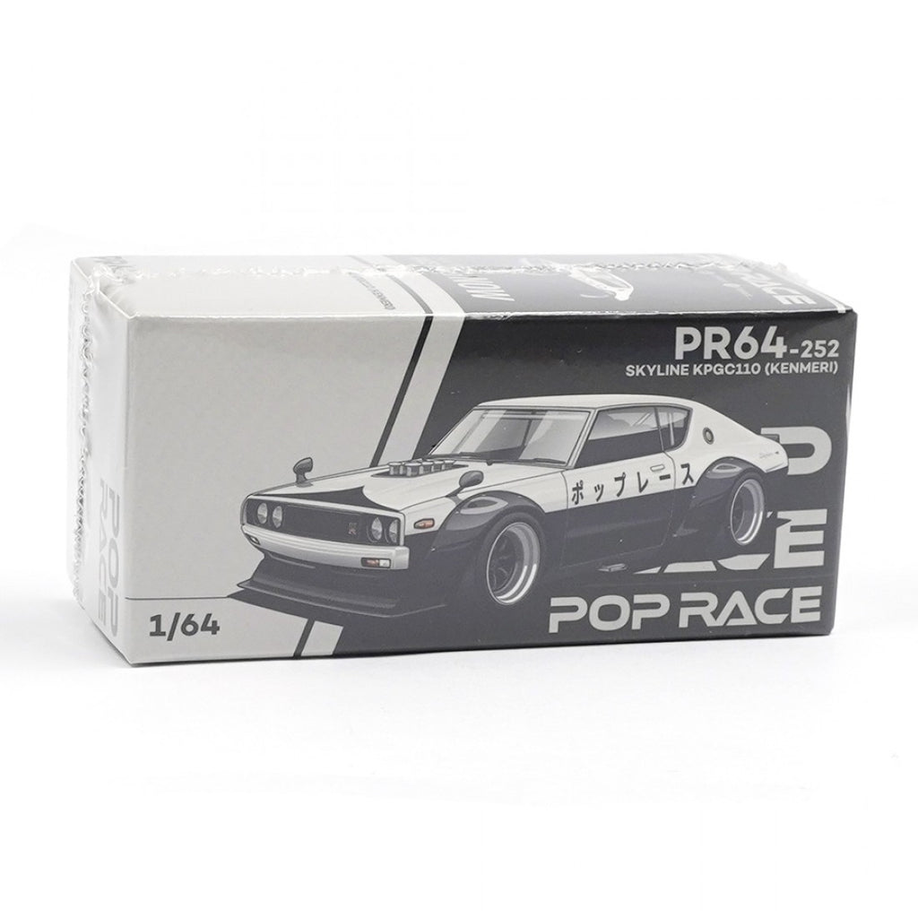 POP RACE 1/64 SKYLINE GT-R V8 DRIFT KENMERI NPA STYLE