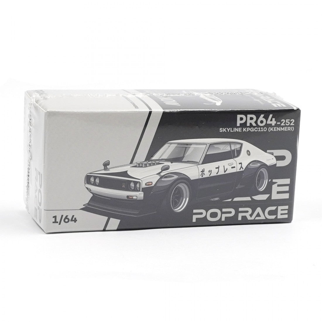 POP RACE 1/64 SKYLINE GT-R V8 DRIFT KENMERI NPA STYLE