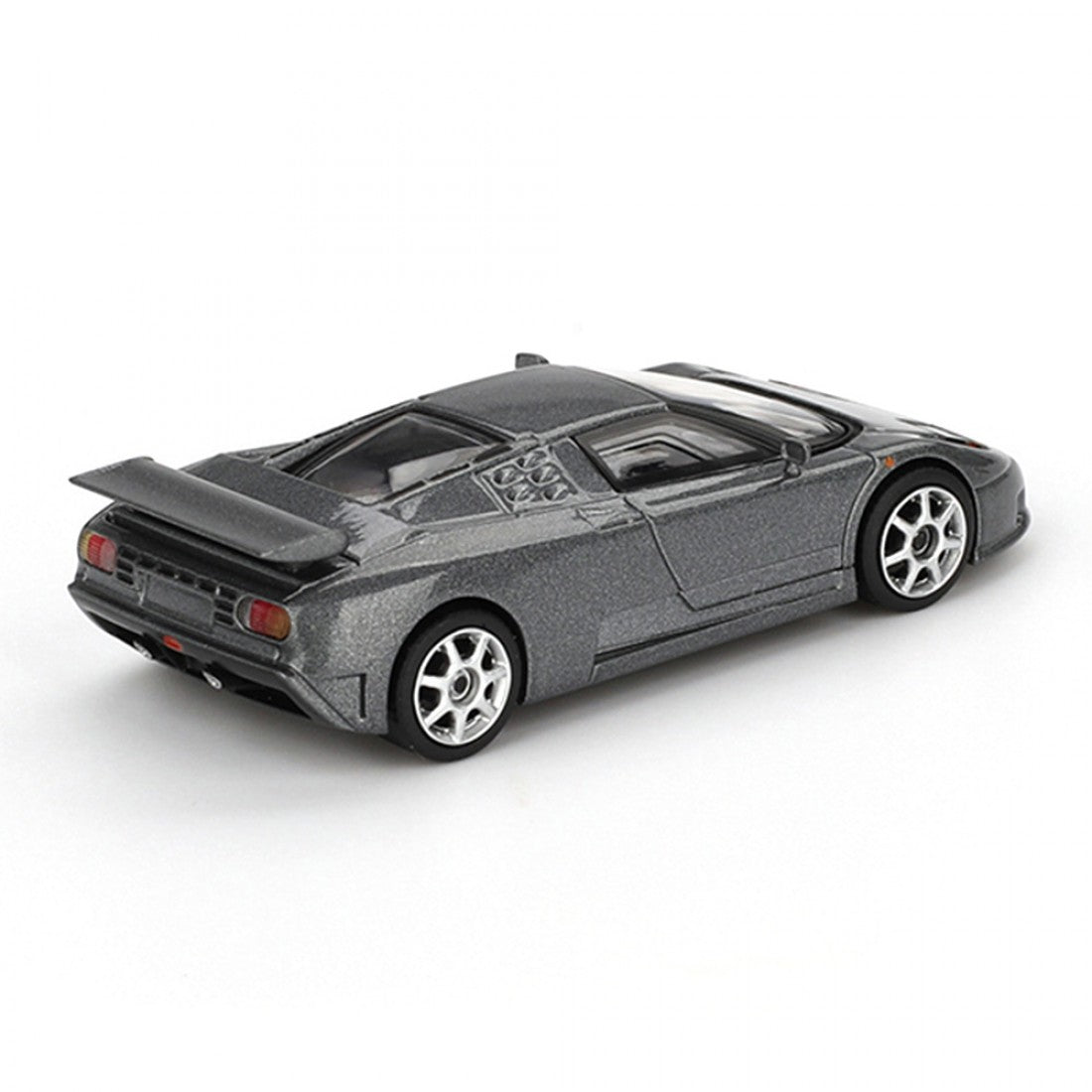 Mini GT 1:64 Bugatti EB110 Super Sport – Grigio Scuro – Exclusivos Mijo (PRESENTACIÓN EN BLISTER)