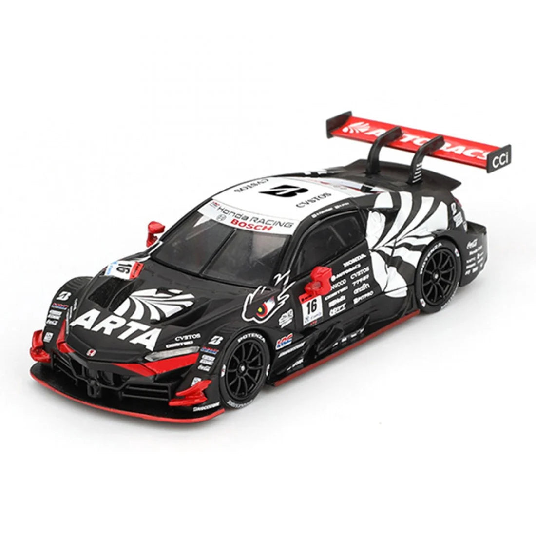 Mini GT 1/64 Honda NSX-GT Type S GT500 #16 ARTA MUGEN NSX-GT ARTA 2023 SUPER GT