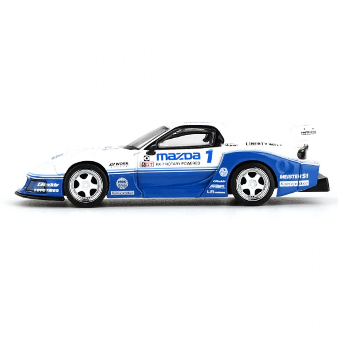 Mini GT 1:64 MAZDA RX-7 LB-Super Silhouette IMSA (PRESENTACIÓN EN BLISTER)