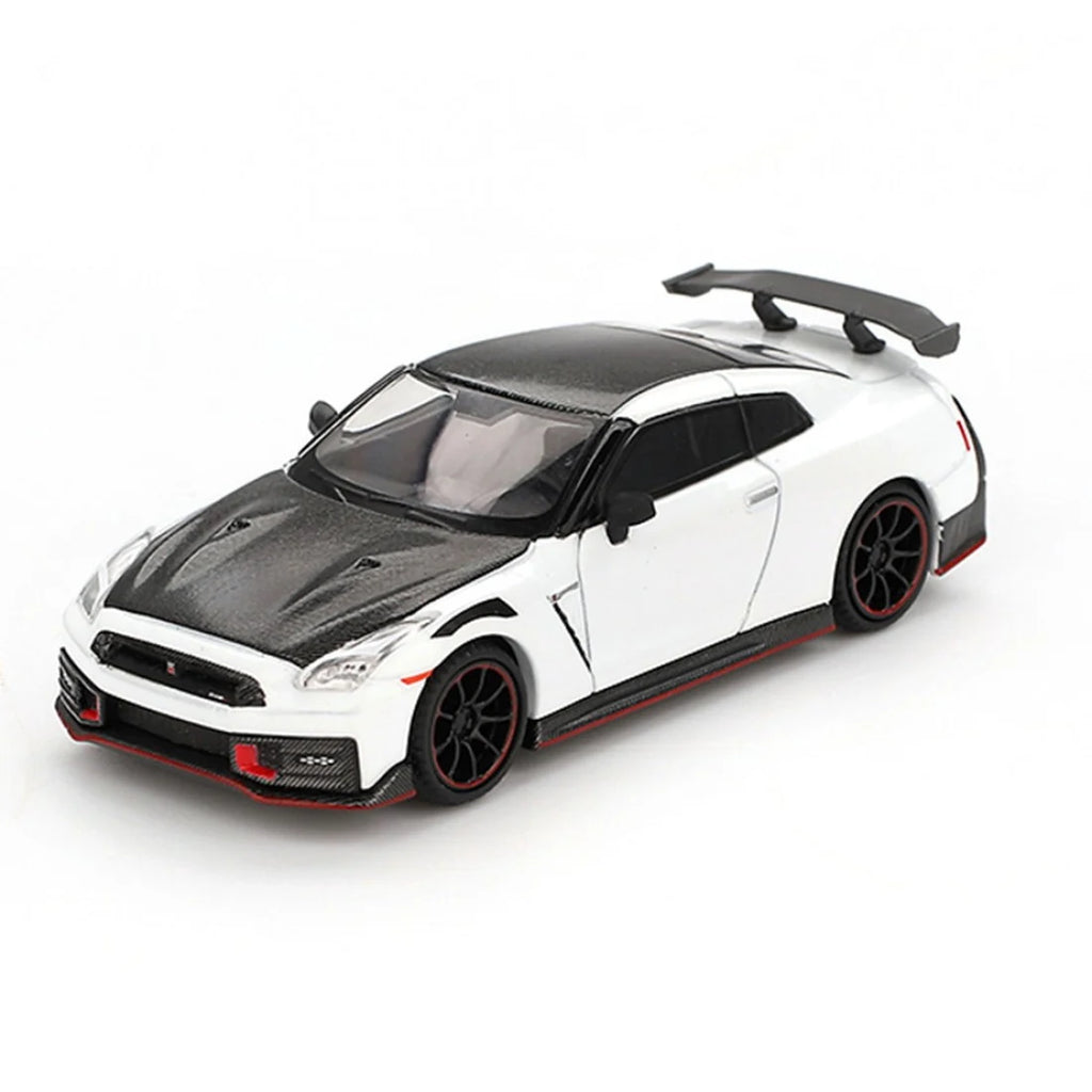 Mini GT 1/64 Nissan GT-R Nismo 2024 Blanco Perla Brillante