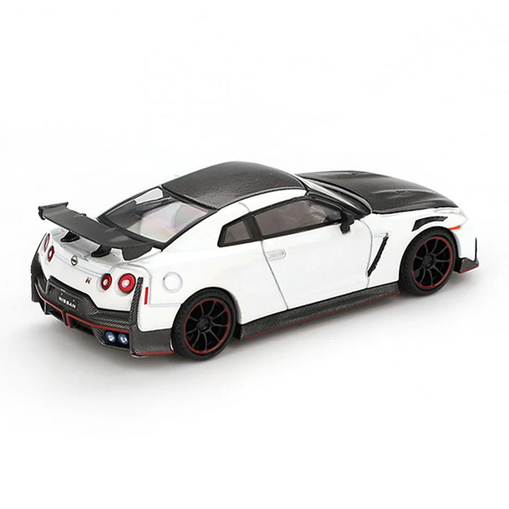 Mini GT 1/64 Nissan GT-R Nismo 2024 Blanco Perla Brillante