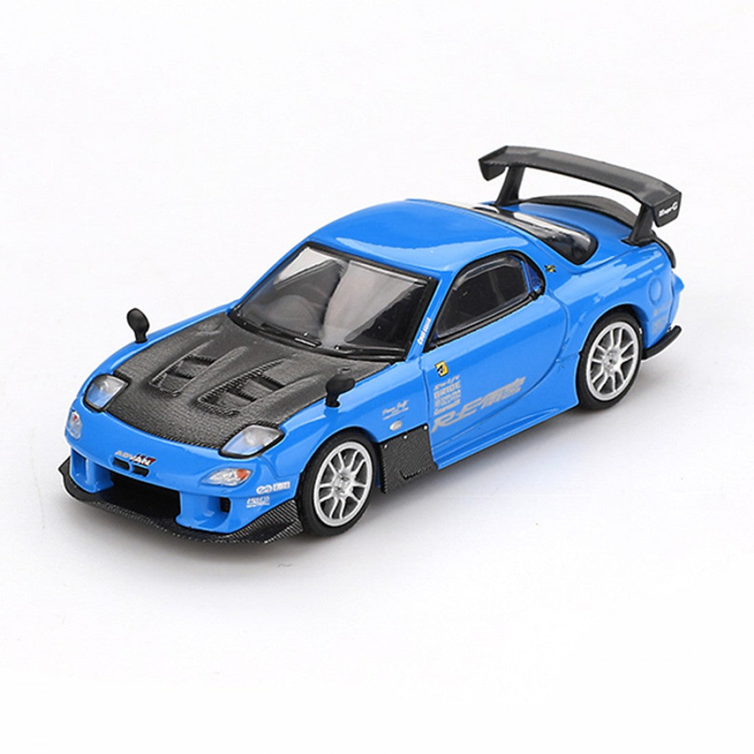 Mini GT 1:64 Mazda RX-7 RE-Amemiya 20B NA 3ROTOR-7 “Ama-san Go”(PRESENTACIÓN EN BLISTER)