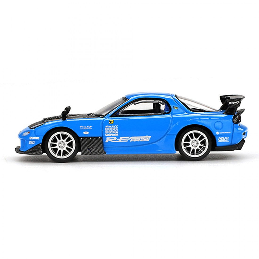 Mini GT 1:64 Mazda RX-7 RE-Amemiya 20B NA 3ROTOR-7 “Ama-san Go”(PRESENTACIÓN EN BLISTER)