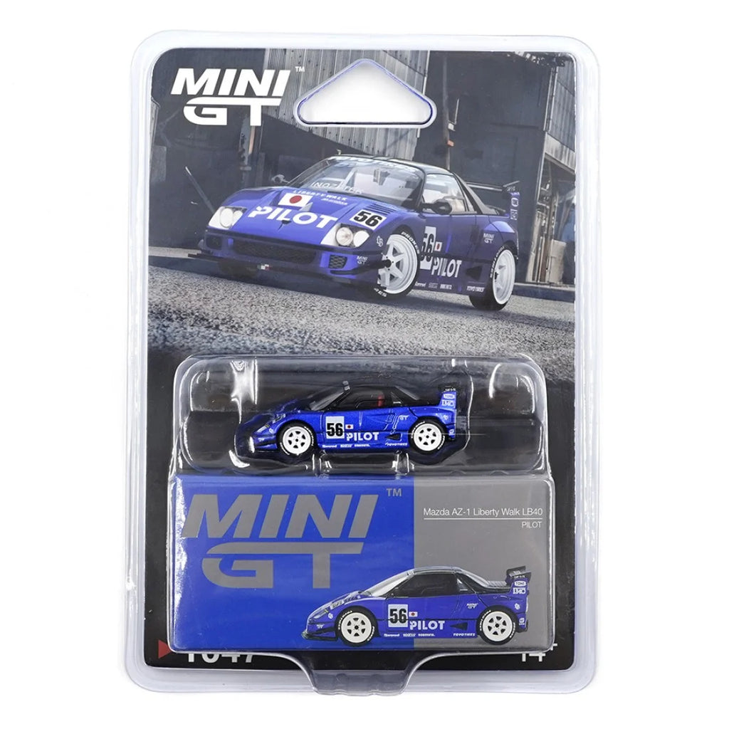 Mini GT 1/64 Mazda AZ-1 Liberty Walk LB40 PILOT