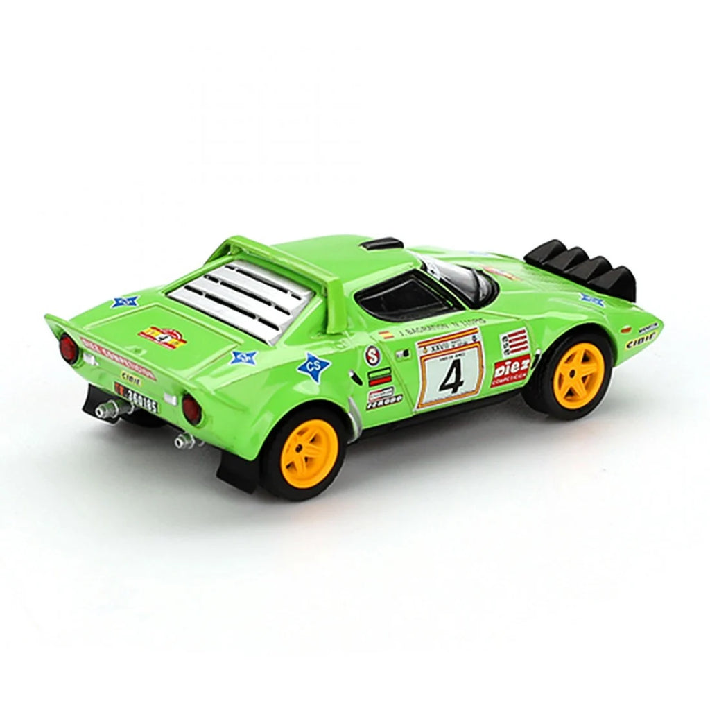 Mini GT 1/64 Lancia Stratos HF #4 1979 Campeón del Rally Español