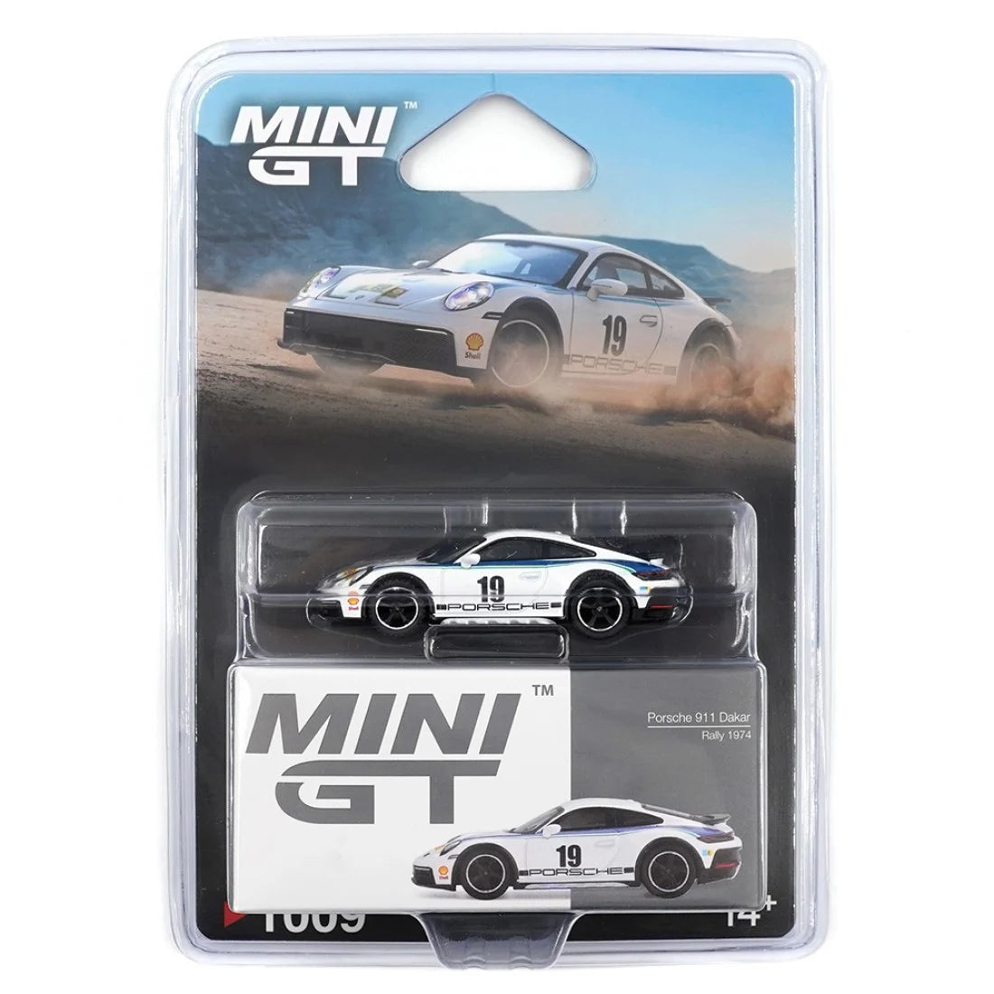 Mini GT 1/64 Porsche 911 Rally Dakar 1974