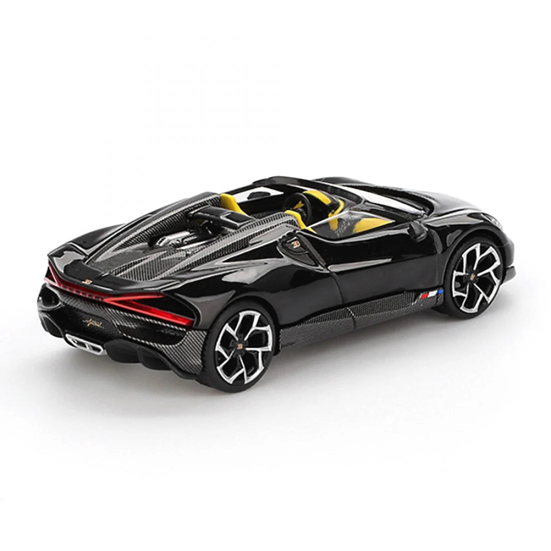Mini GT 1/64 Bugatti W16 Mistral Negro